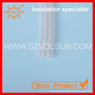 High temp cut-through resistant clear kynar heat shrink tube